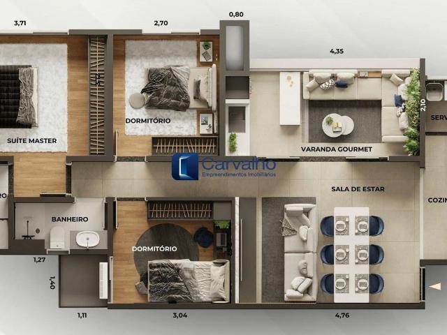 Apartamento venda em Vila Embaré, Valinhos