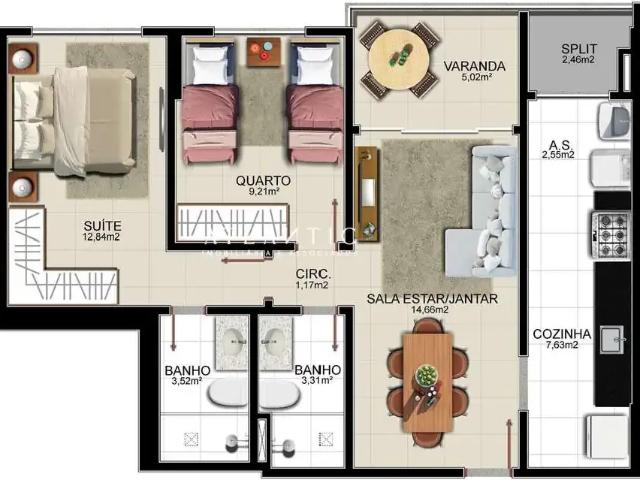 Apartamento venda em Região Geográfica Imediata de Vitória, Região Metropolitana da Grande Vitória