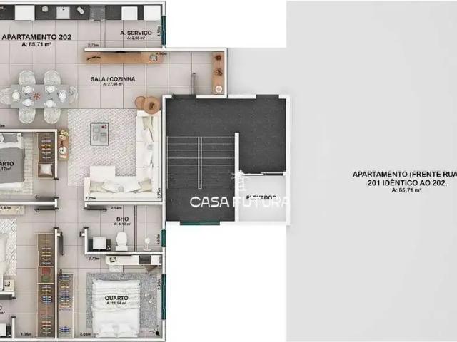Apartamento venda em Região Geográfica Imediata de Volta Redonda-Barra Mansa, Volta Redonda