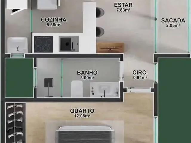Apartamento venda em Região Geográfica Imediata de Volta Redonda-Barra Mansa, Volta Redonda