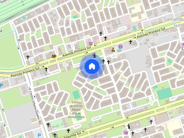 Apartamento aluguel em Samambaia Sul, Samambaia