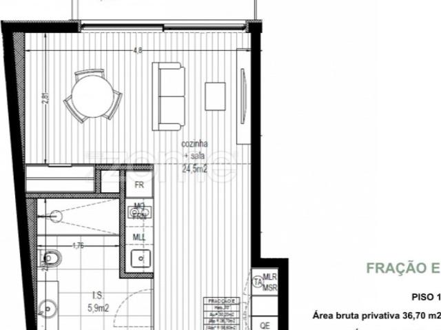 Apartamento venda em Maia, Pedrouços
