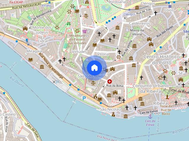 Estúdio alugar em Conjunto Urbano da Ribeira, Porto