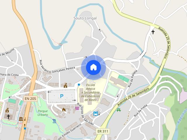 Apartamento alugar em Ponte de Pé, Cabeceiras De Basto