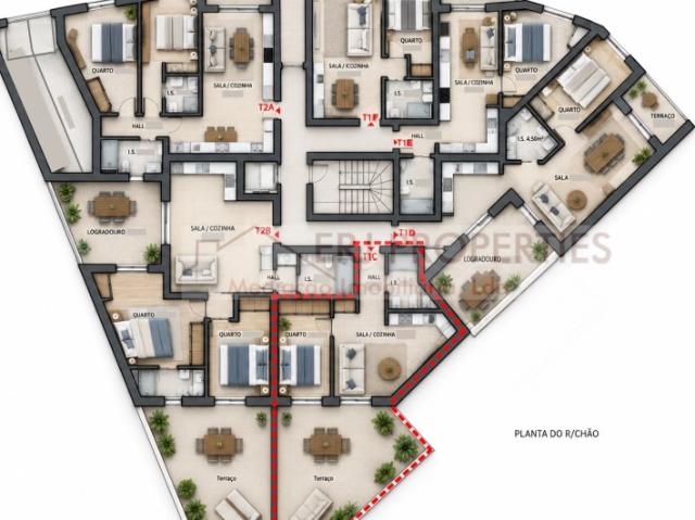 Apartamento venda em Vila Nova de Cacela, Vila Real de Santo António
