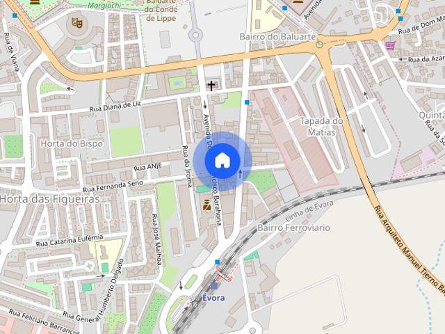 Apartamento alugar em Bairro Ferroviario, Évora