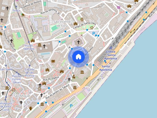 Apartamento alugar em São Vicente de Fora, Lisboa