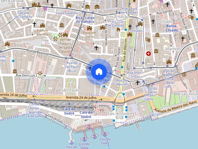 Apartamento alugar em Misericórdia, Lisboa