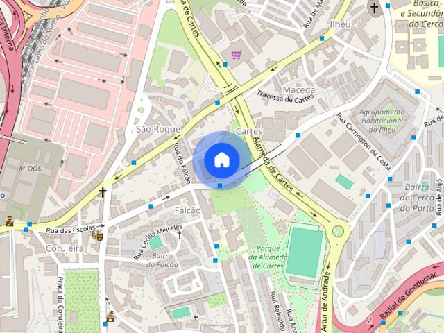 Apartamento alugar em Falcão, Porto
