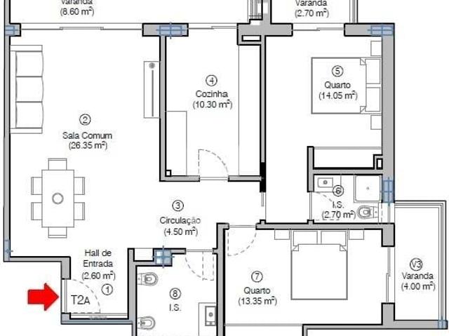 Apartamento venda em São Julião da Figueira da Foz, Figueira da Foz