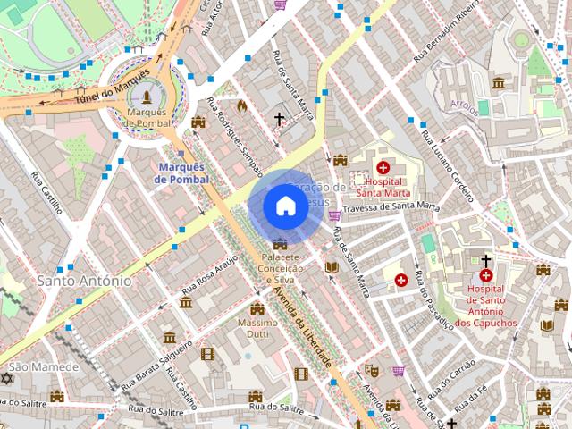 Apartamento alugar em Santo António, Lisboa