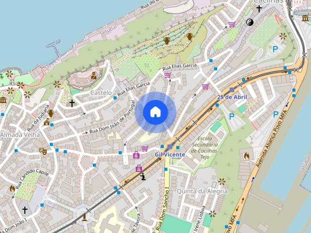 Quarto alugar em Ginjal, Almada