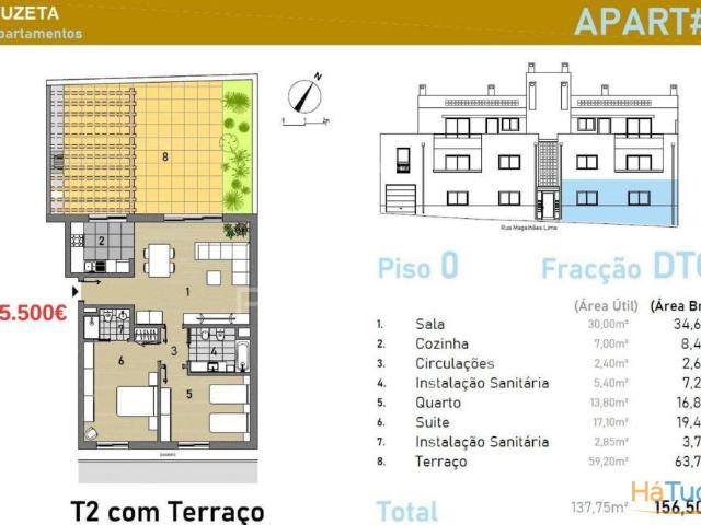 Apartamento venda em Olhão, Faro