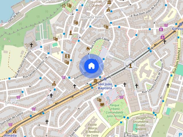 Apartamento alugar em Caranguejais, Almada