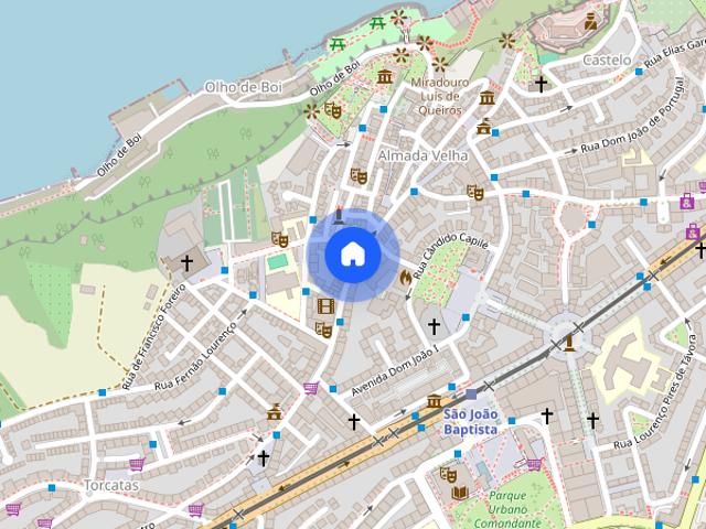 Apartamento alugar em Caranguejais, Almada