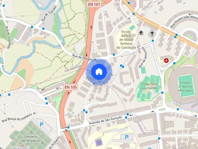 Apartamento alugar em Fermentões, Guimarães