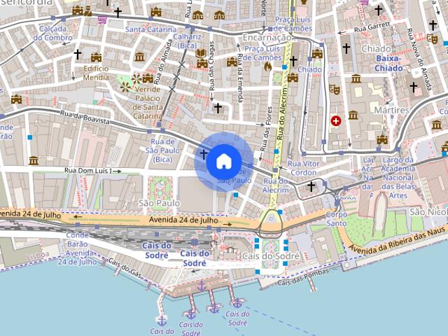 Apartamento alugar em Misericórdia, Lisboa