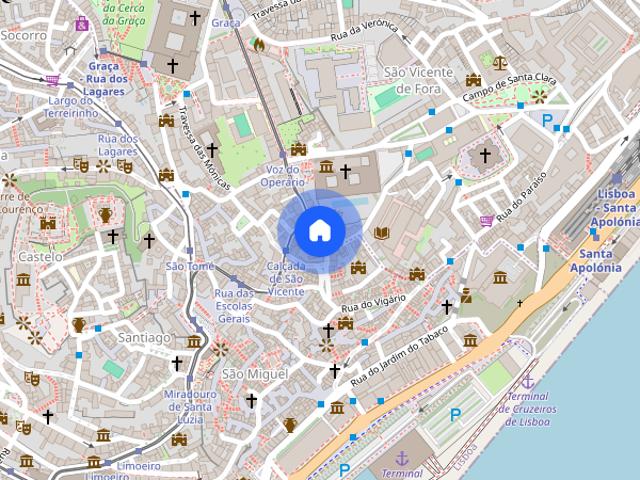 Apartamento alugar em São Vicente de Fora, Lisboa