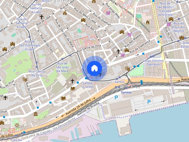 Apartamento alugar em Estrela, Lisboa