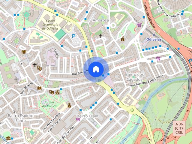 Apartamento alugar em Bairro Olaio, Odivelas