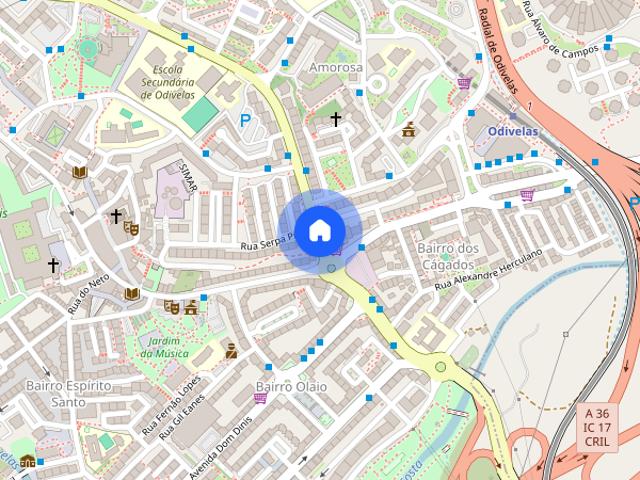 Apartamento alugar em Bairro Olaio, Odivelas