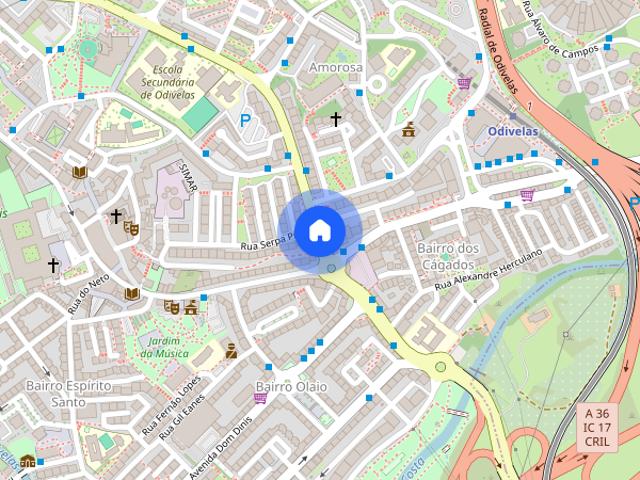 Apartamento alugar em Bairro Olaio, Odivelas