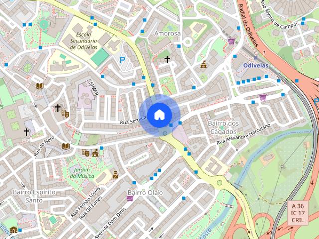 Apartamento alugar em Bairro dos Quatro, Odivelas