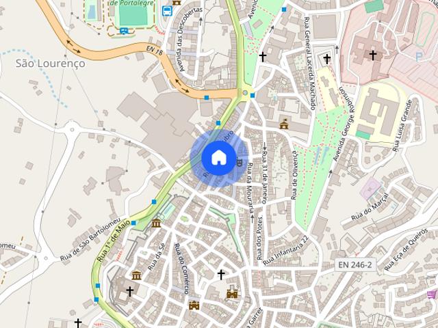 Apartamento alugar em Portalegre