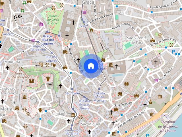 Apartamento alugar em São Vicente de Fora, Lisboa