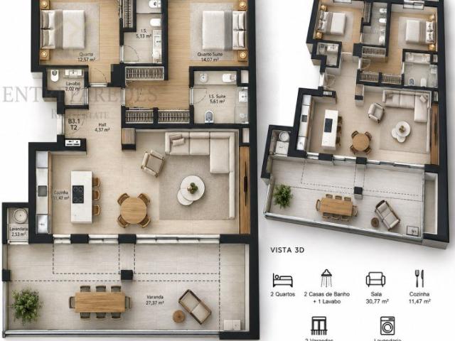 Apartamento venda em Aldeia Nova, Gondomar