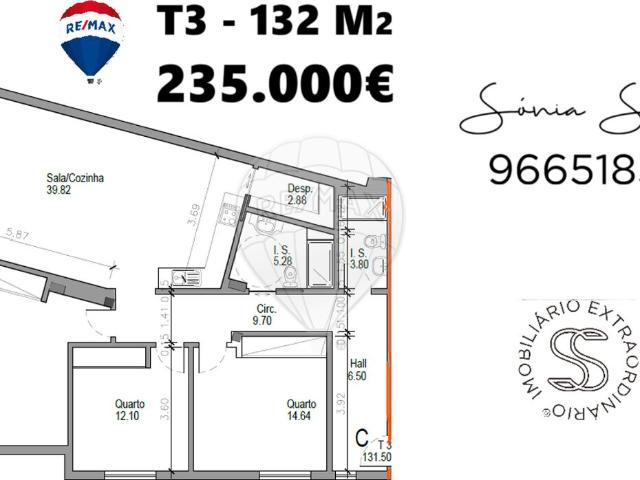 Apartamento venda em Entroncamento, São João Baptista