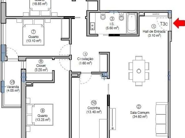 Apartamento venda em São Julião da Figueira da Foz, Figueira da Foz
