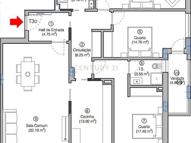 Apartamento venda em Figueira Da Foz, Coimbra