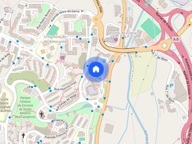 Apartamento alugar em Ponte de Frielas, Santiago Dos Velhos