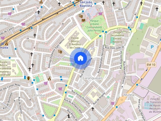 Apartamento alugar em Caranguejais, Almada