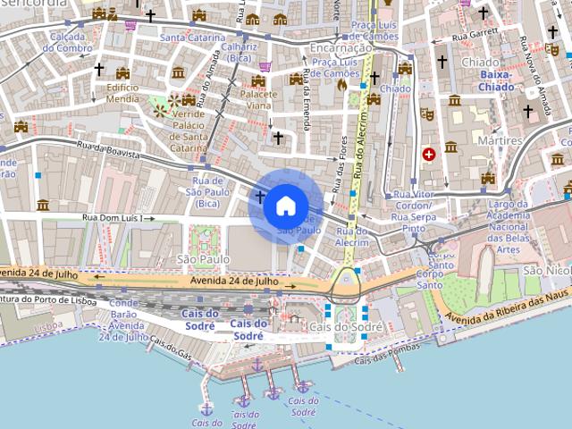 Apartamento alugar em Misericórdia, Lisboa
