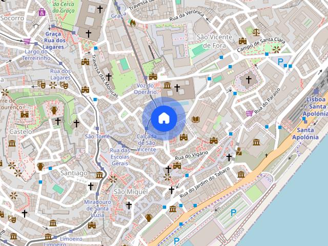 Apartamento alugar em São Vicente de Fora, Lisboa