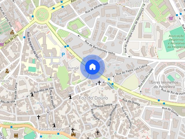 Estúdio alugar em Porto, Aldoar