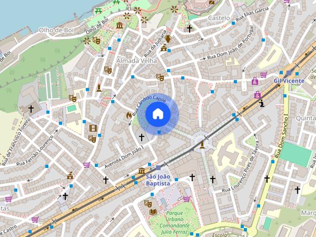 Apartamento alugar em Almada Velha, Almada