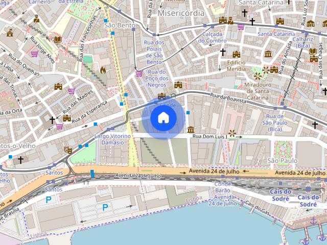Apartamento alugar em Misericórdia, Lisboa