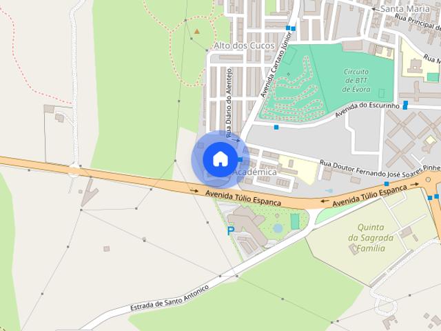 Quarto alugar em Vila Académica, Évora