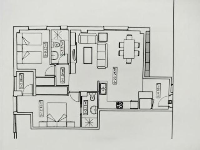 Apartamento en venta en Distrito 2, Albacete