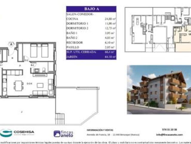 Apartamento en venta en Veracruz, Aragón