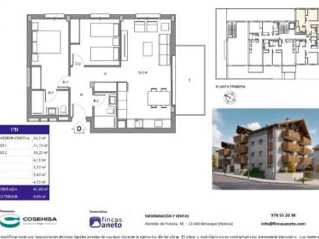 Apartamento en venta en Veracruz, Aragón