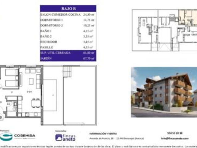 Apartamento en venta en Veracruz, Aragón