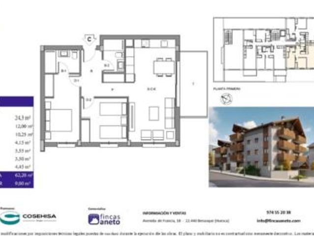 Apartamento en venta en Veracruz, Aragón