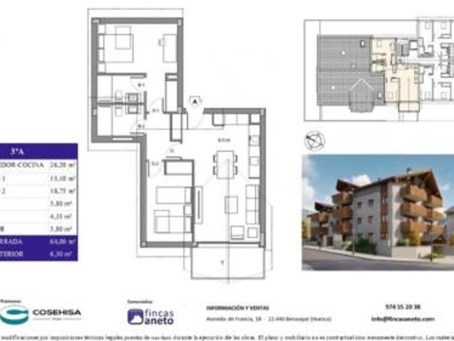 Apartamento en venta en Veracruz, Aragón