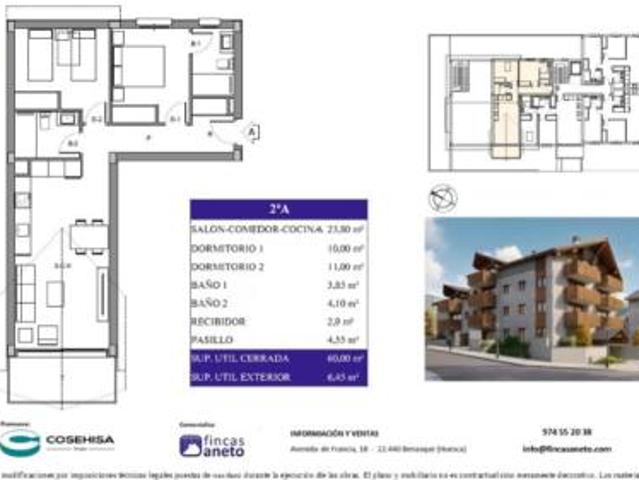 Apartamento en venta en Veracruz, Aragón