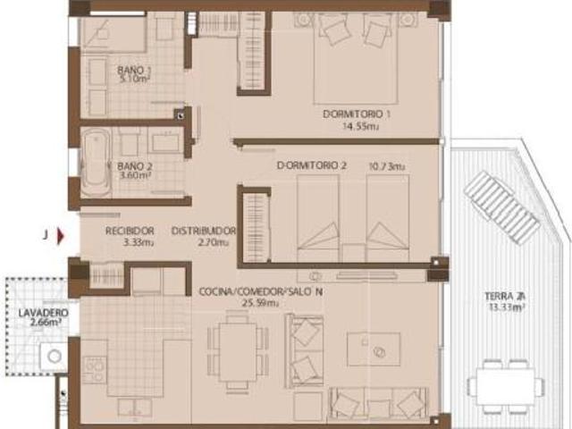 Apartamento en venta en Torreblanca, Costa del Sol Occidental