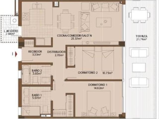 Apartamento en venta en Torreblanca, Costa del Sol Occidental